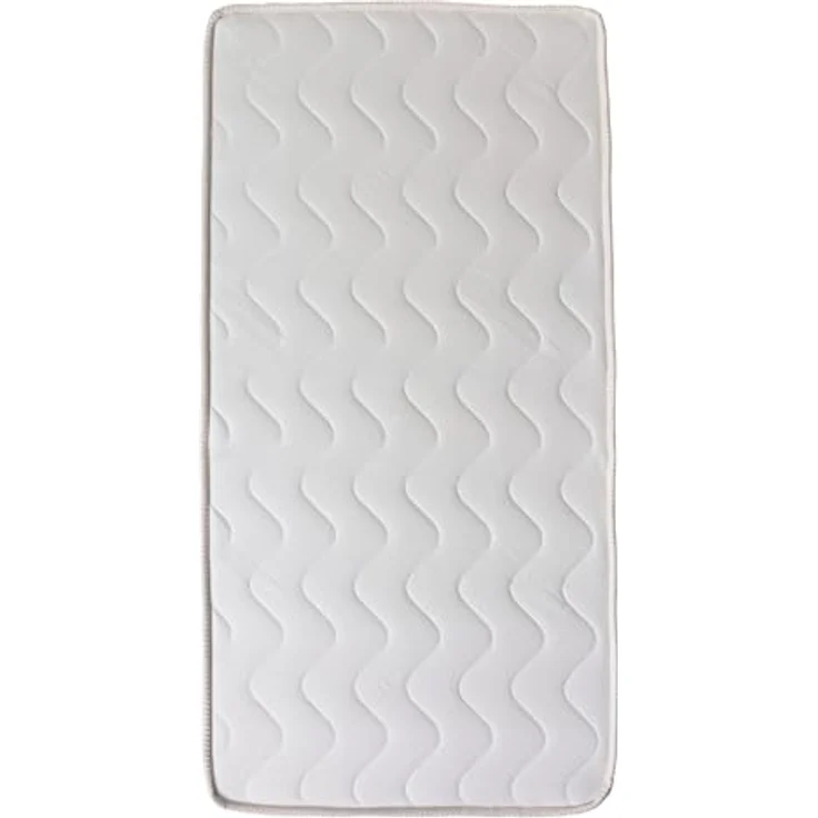 TINÉO Matelas Thermo Confort 60x120x10 cm, Polyuréthane, Blanc, Simple – Bild 5