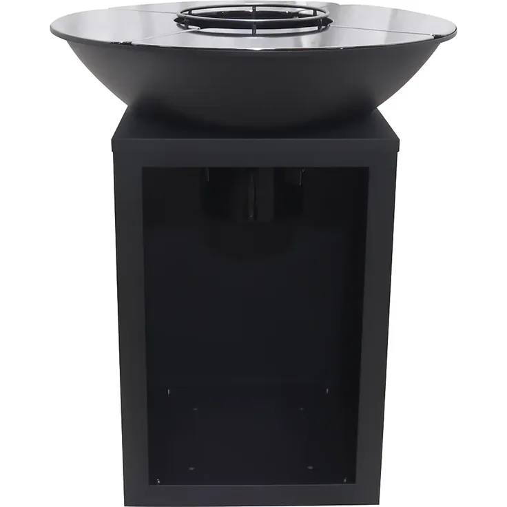 Vente-unique - IGNOS Küche Outdoor Metall Schwarz - B 80 cm x H 95 cm x L 80 cm – Bild 4