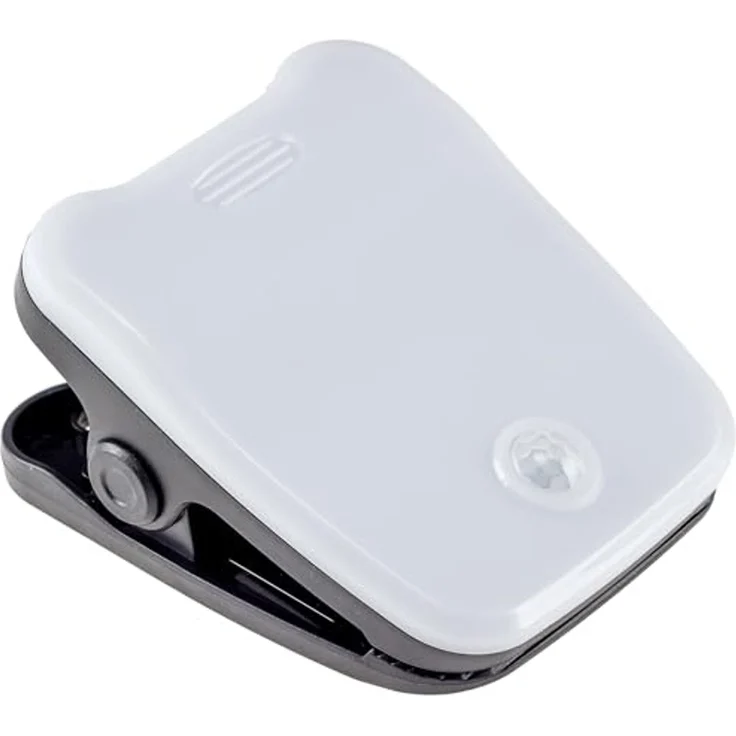 ChiliTec LED Solarleuchte LED Solar Klemmleuchte SWK 8020, PIR, IP44, 150lm, neutralweiß – Bild 1