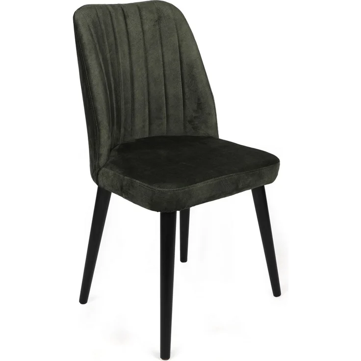 Skye Decor 'Alfa-432 V2' Stuhlset (2-teilig), Khaki / Schwarz, 50 x 90 x 49 cm – Bild 2