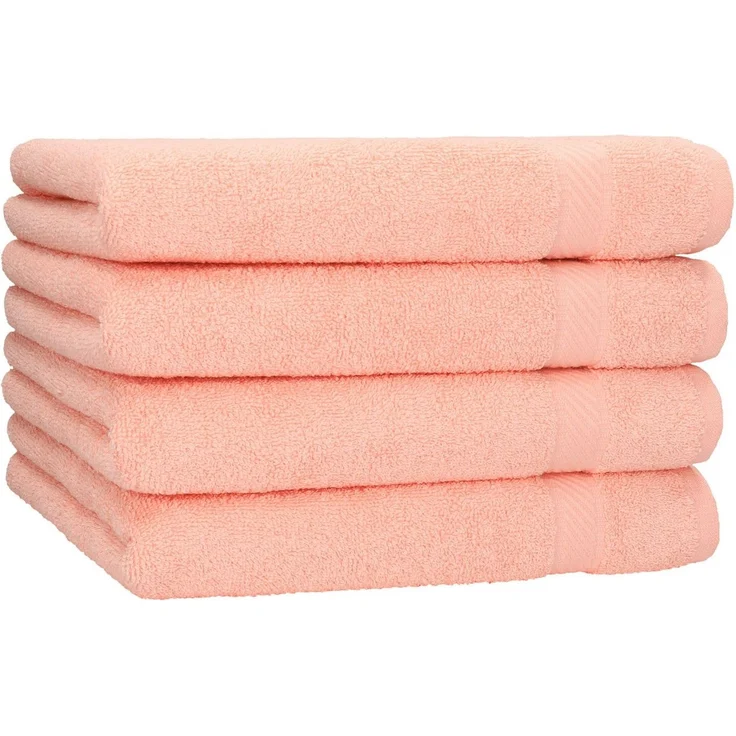 Betz Duschtücher 4 Stück Duschtücher Set Palermo Größe 70x140 cm, 100% Baumwolle (Set, 4-St)