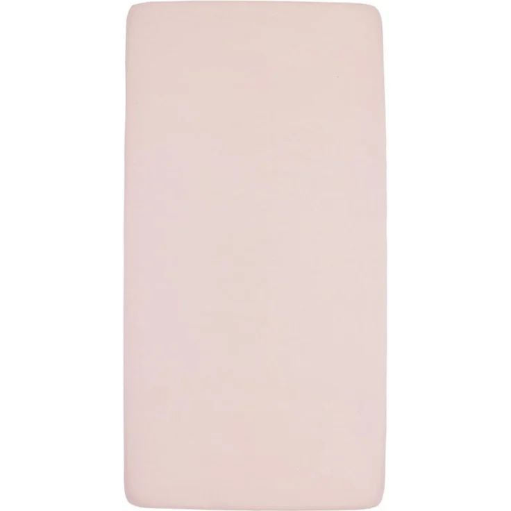 Meyco Baby Spannbettlaken Soft Pink, Jersey, Gummizug: Rundum, (1 Stück), 40x80/90cm - 1-pack – Bild 2