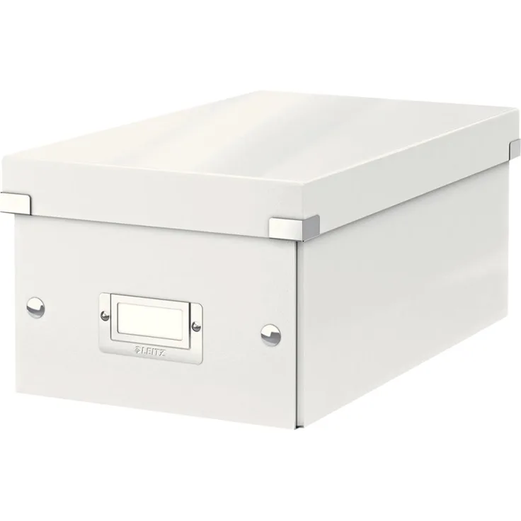 Leitz Ablagebox Click & Store DVD weiß
