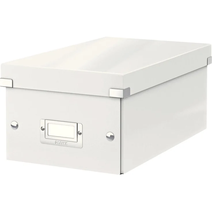 Leitz Ablagebox Click & Store DVD weiß