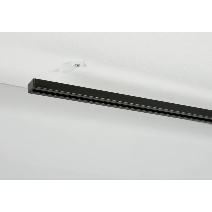 Gardinia Vorhangschienen-Set Lucy 1-läufig schwarz-matt 230 cm – Bild 4