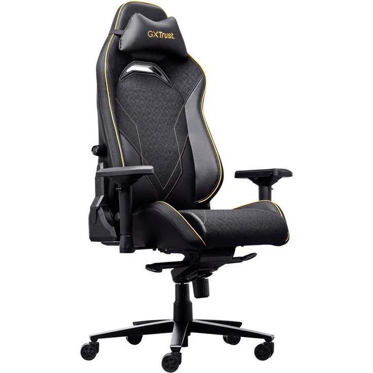 Trust Gaming GXT 721 Ruya Pro Komfortabler Premium-Gaming-Stuhl - Schwarz – Bild 2
