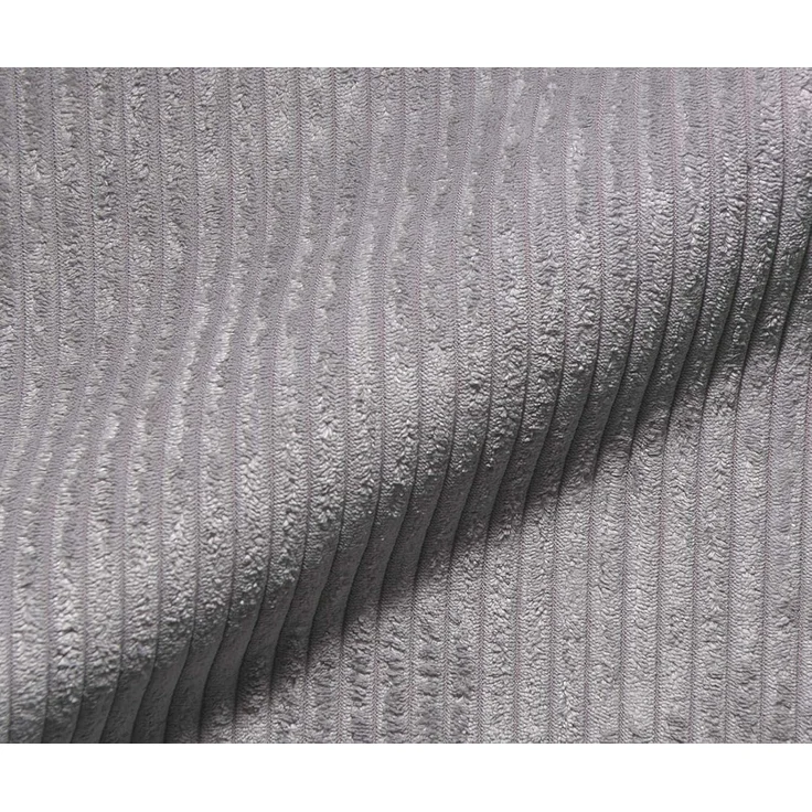 Freischwinger Nube-Flex mit Armlehnen Cord Silbergrau Freischwinger flach Schwarz Taschenfederkern – Bild 5