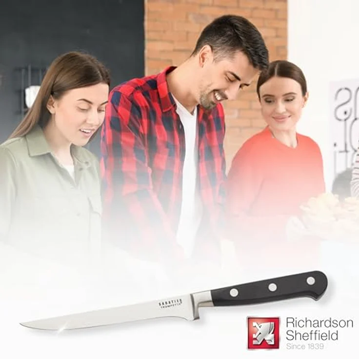 Richardson Sheffield SABATIER TROMPETTE Ausbeinmesser – Bild 6