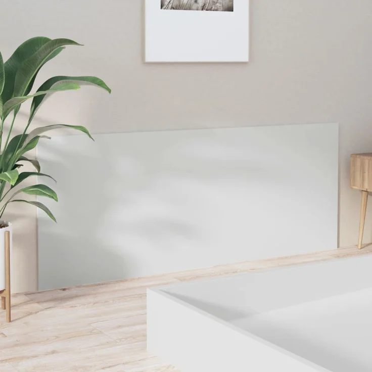 vidaXL Kopfteil Hochglanz-Weiß 200x1,5x80 cm Holzwerkstoff – Bild 4