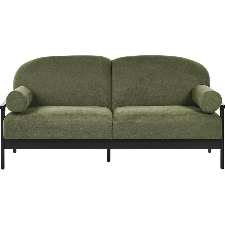 Sofa 3-Sitzer PILARNE Stoff Grün – Bild 1