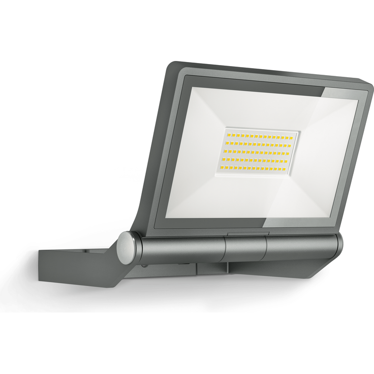Steinel LED-Außenstrahler XLED ONE XL anthrazit, 42,6 W Fluter, 180° schwenkbar, 4200 lm, 3000 K warmweiß, aluminium