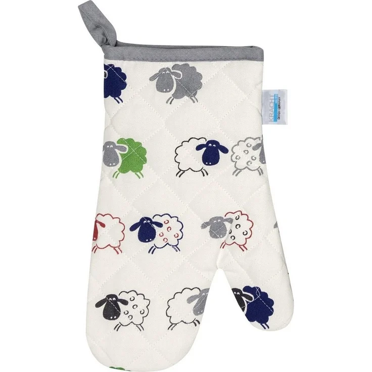 Kracht Topflappen Ofenhandschuh "Schäfchen", Motiv – Bild 3