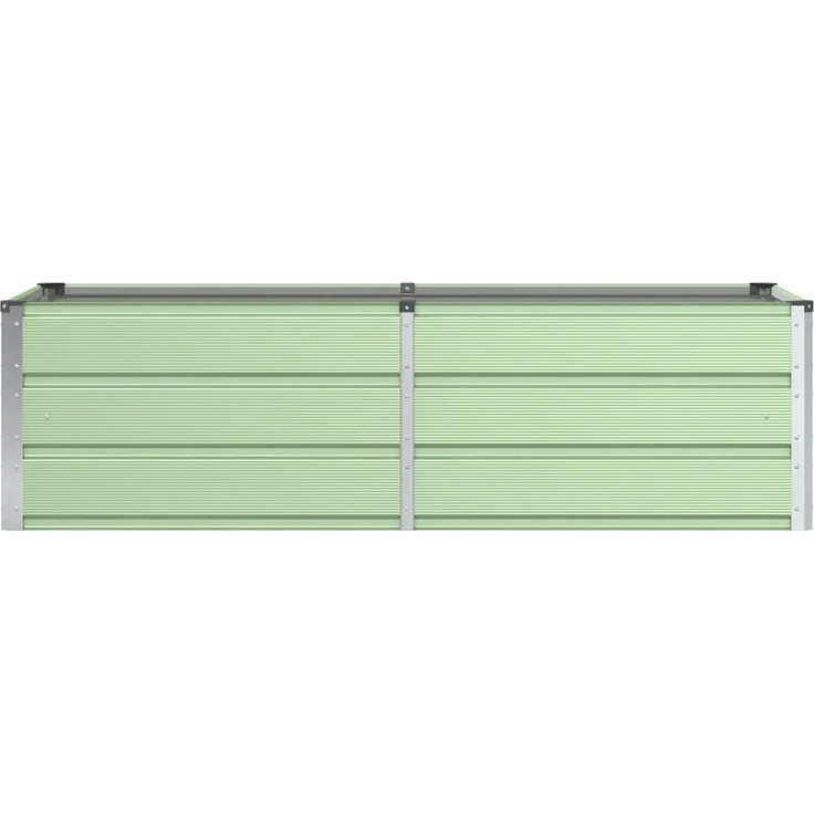 vidaXL Pflanzkübel Grün 160 x 80 x 45 cm Stahl 42018244 – Bild 4
