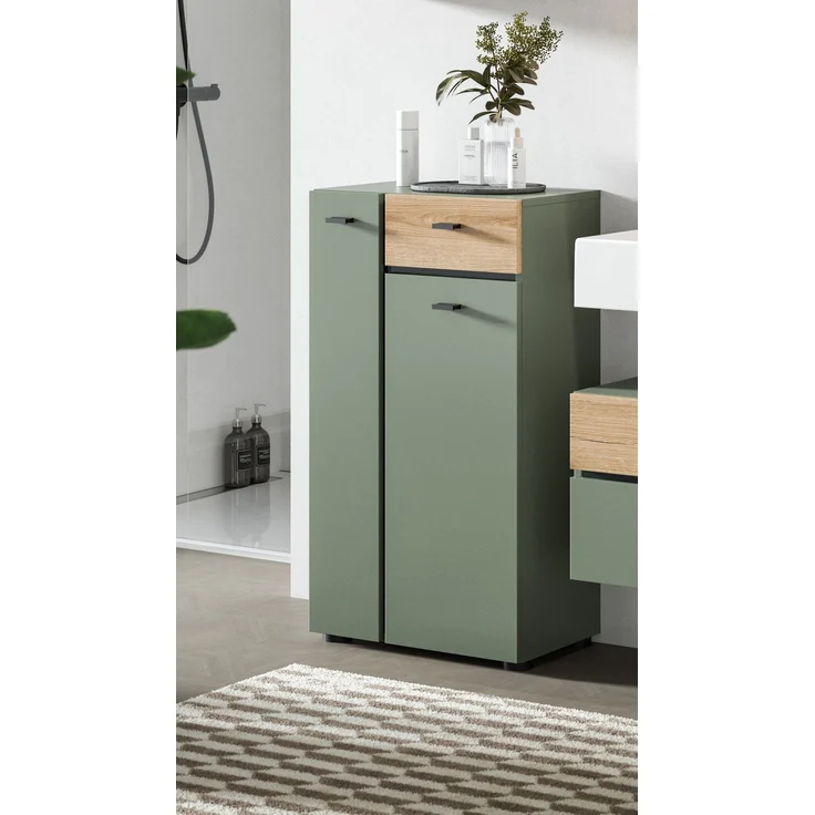 Aqua Standschrank in Sage Green Nachbildung – Bild 6