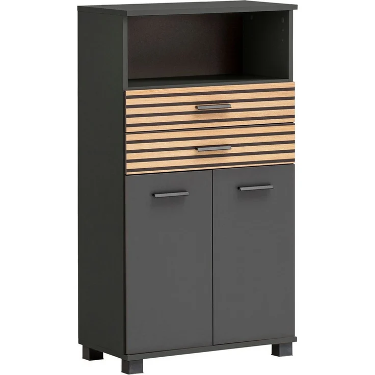 Schildmeyer Midischrank Katta, Breite 60 cm Schubladen mit Akustikprint – Bild 3