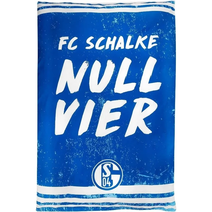 FC Schalke 04 Bettwäsche FC Schalke 04 Bettwäsche Nullvier Microfaser – Bild 2