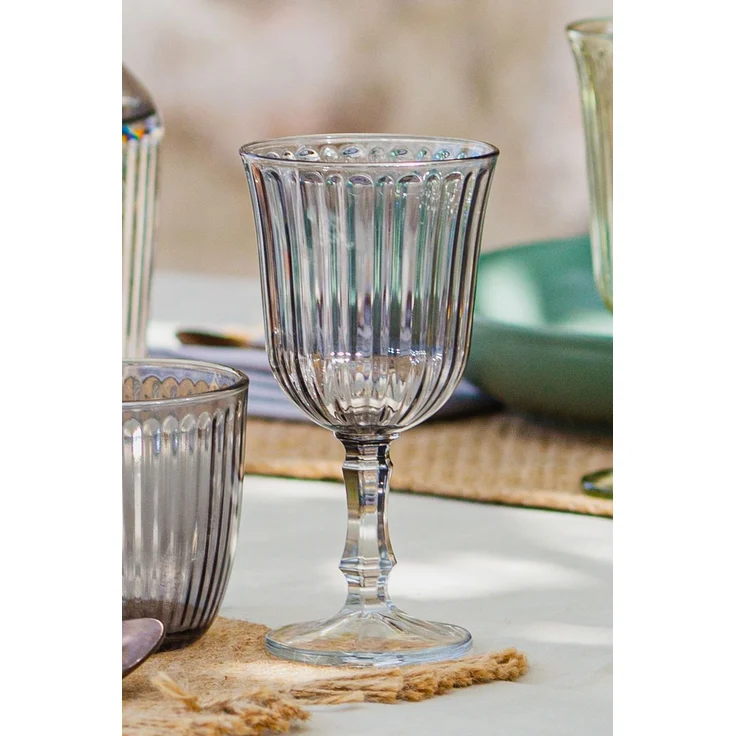 Hermia Concept 'Splendid 240' Weingläser-Set (4-teilig), Rauchgrau, 8,2 x 8,2 x 15,9 cm, 240 ml – Bild 1