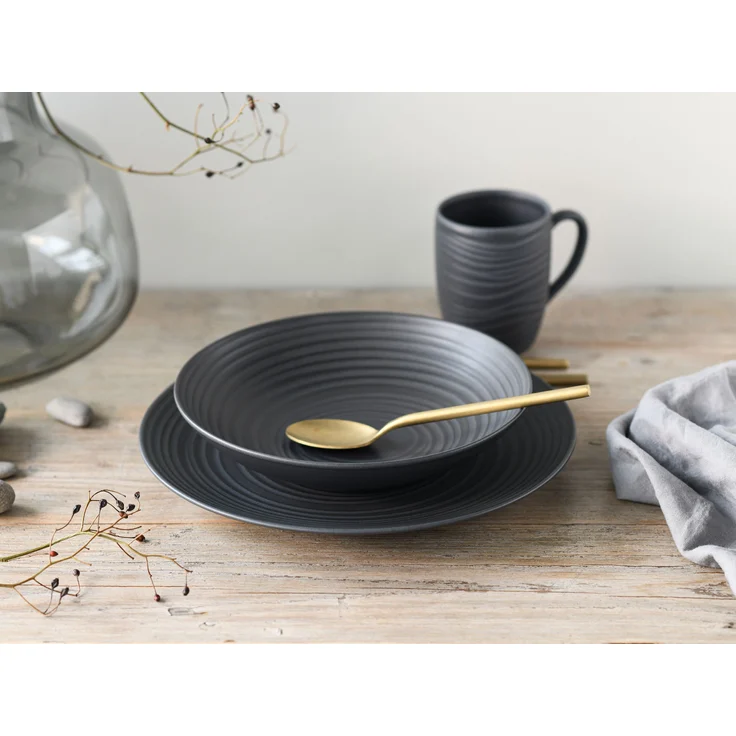Lava Stone Schwarz, Kaffeebecher 6-tlg (mo) – Bild 2