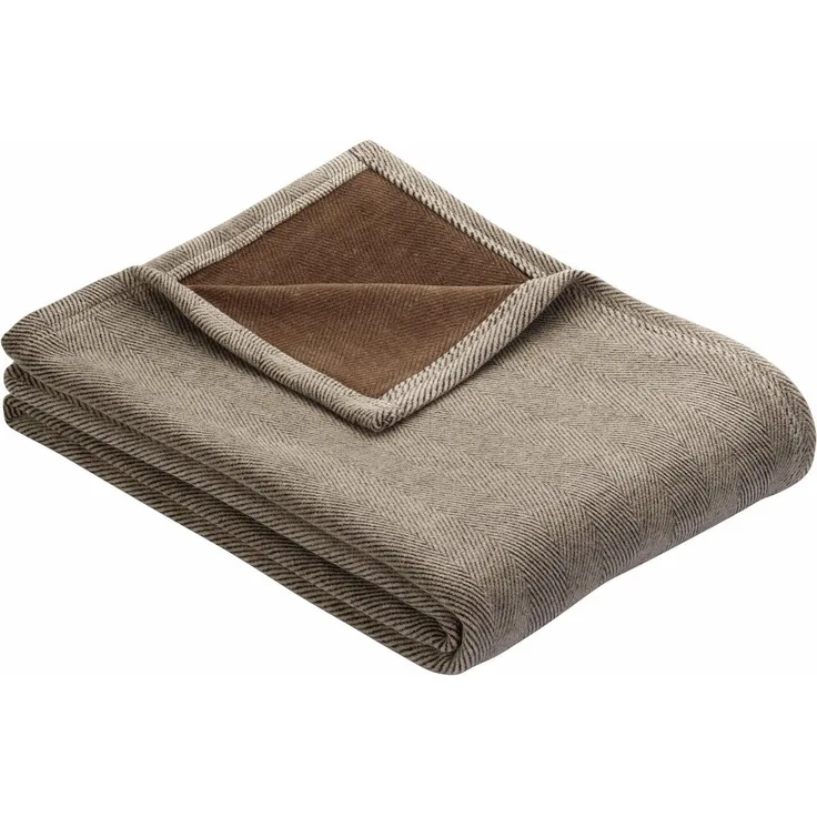 Wohndecke Kulturgut, IBENA, mit Wendeoptik, Kuscheldecke