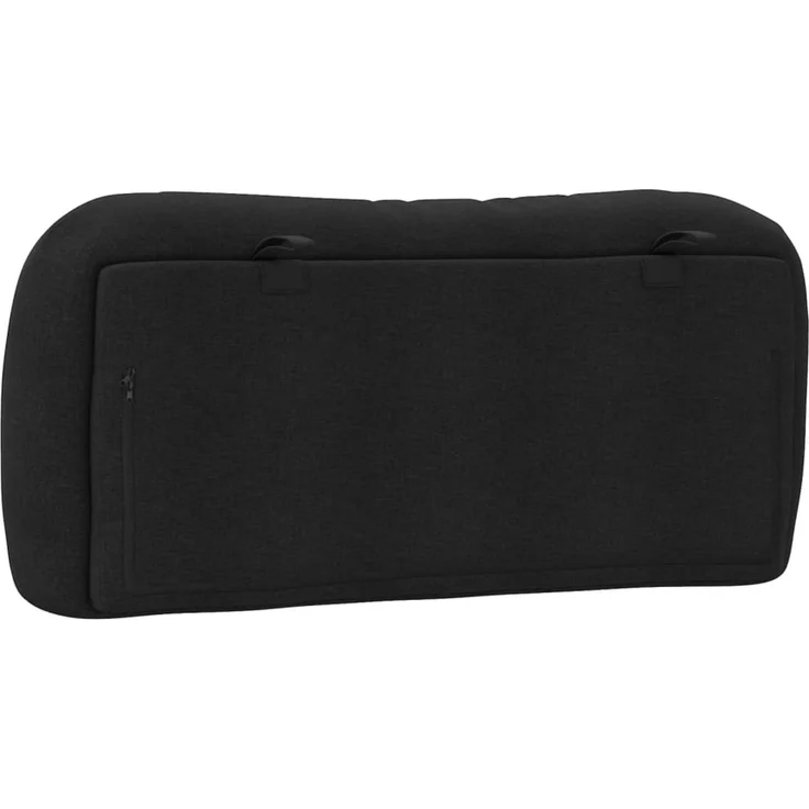 vidaXL Kopfteil-Kissen "Hvar" Schwarz 80 cm Stoff – Bild 7