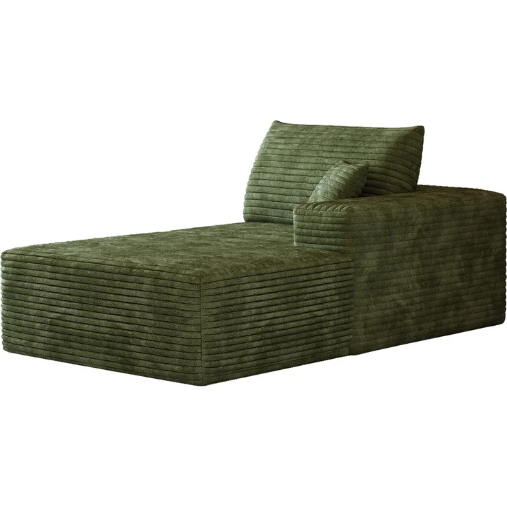 ZUBALIYA SchlafSofa mit Cordbezug, modular aufgebaut, ohne aufwendige Montage, für Wohnzimmer und Apartments – Bild 5