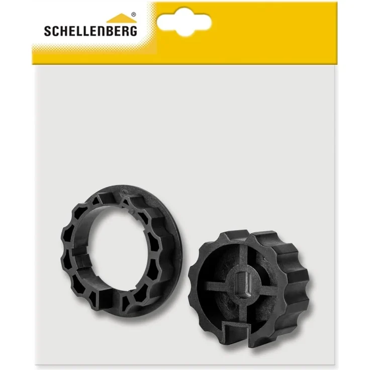 Schellenberg Adapter für 78 mm Motor auf 65 mm Markisenrundwelle mit Nut – Bild 4
