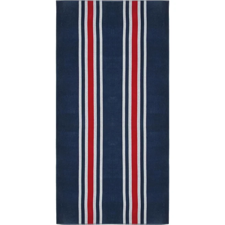 ZOLLNER Strandtuch, Glattvelours (1-St), 100 x 200 cm, 100% Baumwolle, aus hochwertigem Velours