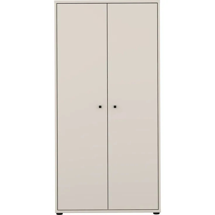Stauraumschrank >TEMPRA2< in Sand - 73,7x149,5x34,8cm (BxHxT)