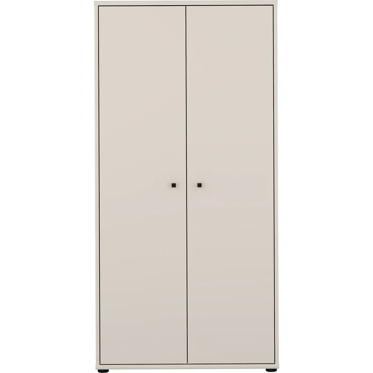 Stauraumschrank >TEMPRA2< in Sand - 73,7x149,5x34,8cm (BxHxT) – Bild 1