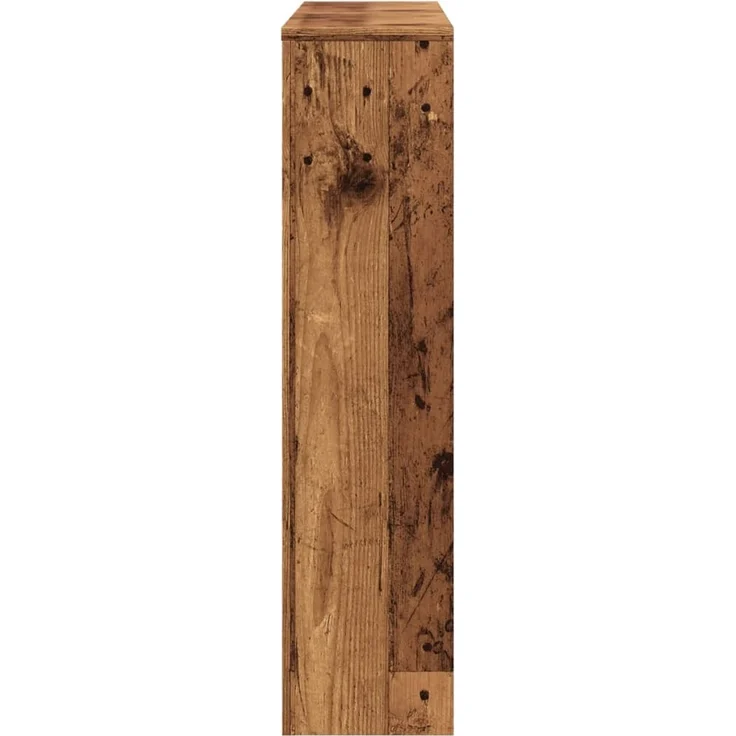 vidaXL Heizkörperverkleidung Altholz-Optik 149x20x82 cm Holzwerkstoff 852706 – Bild 5