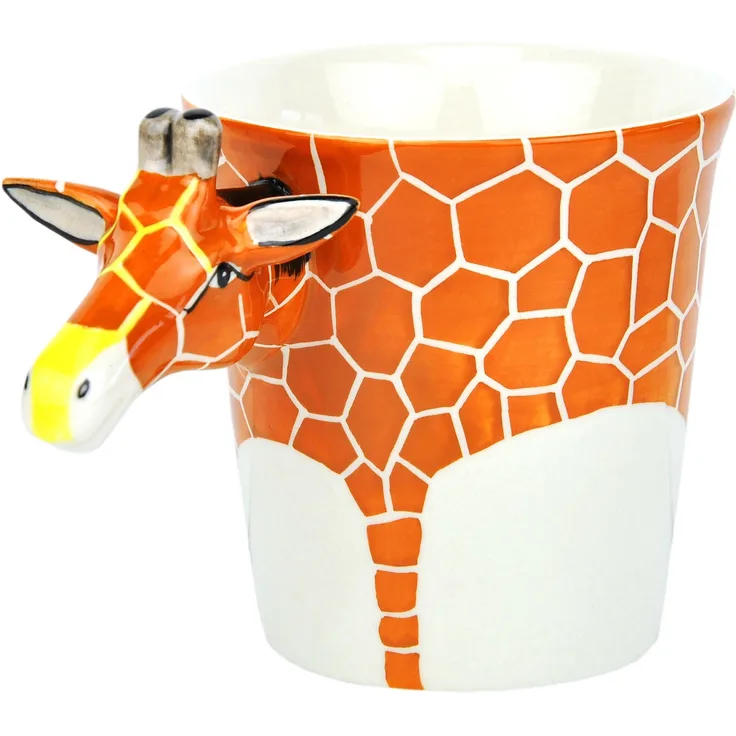 Design Becher Keramik Giraffe 1350