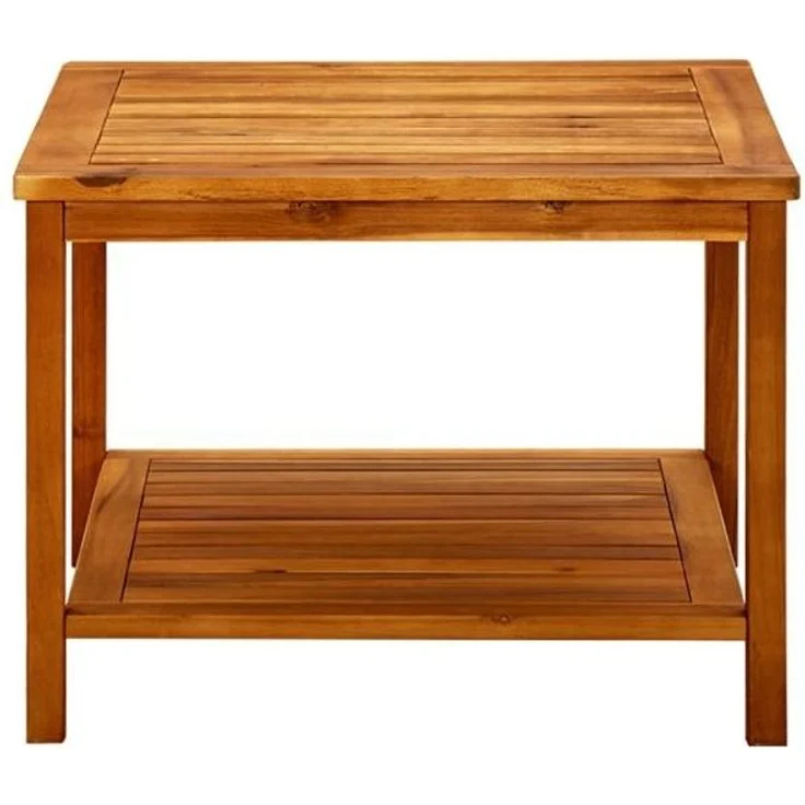 vidaXL Couchtisch 60x60x45 cm Massivholz Akazie 316403 – Bild 2