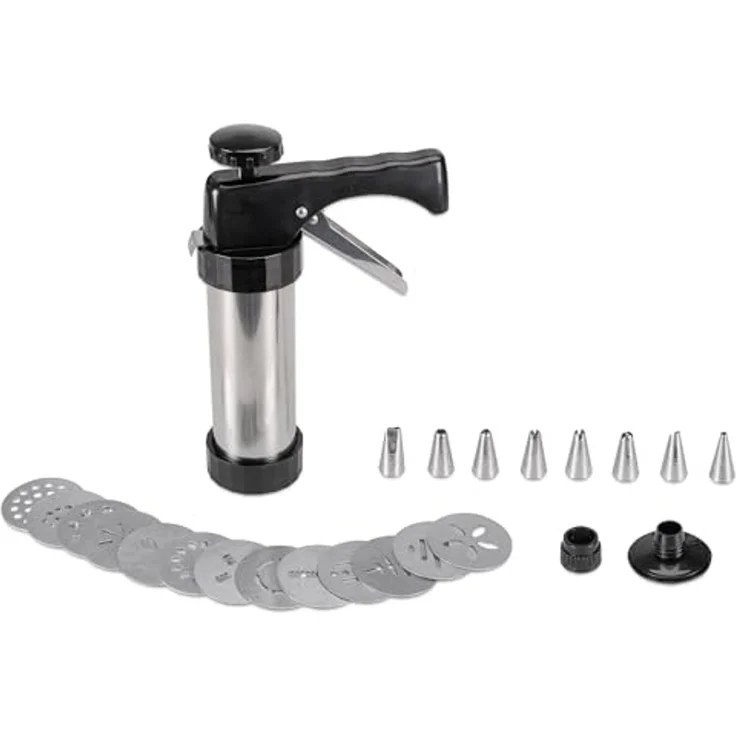 Städter Edelstahl / Aluminium Gebäckpresse Set 23-tlg. – Bild 6