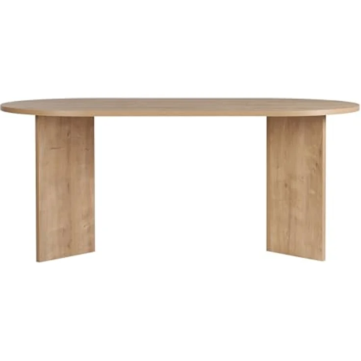 Skye Decor Esstisch Sablin (1-St, 1 Tisch), modernes Design, stabile 180 x 90, Oval Tischplatte – Bild 5