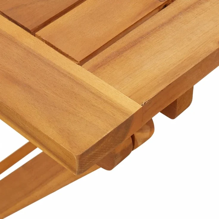 vidaXL Gartentisch Klappbar 90x52,5x65 cm Massivholz Akazie 364894 – Bild 9