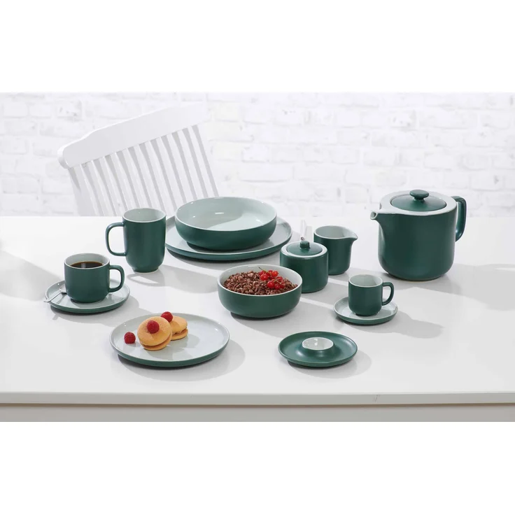 Ritzenhoff & Breker JASPER Espressotasse mit Untertasse 100 ml grün – Bild 6