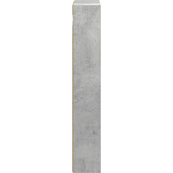 vidaXL Badezimmer-Wandschrank mit Regal Betongrau 30 x 10 x 60,5 cm 889322 – Bild 5