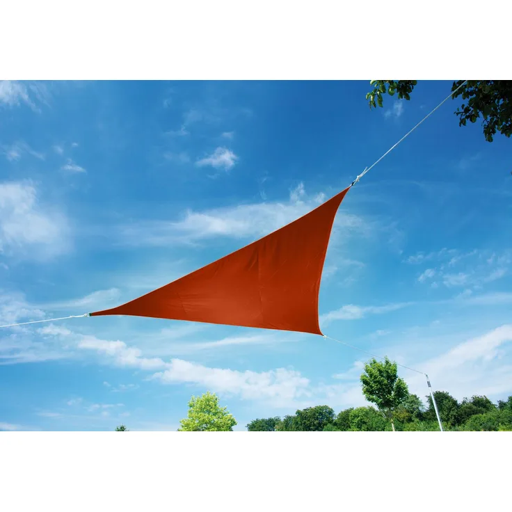 Doppler Sonnensegel "AluPro 360 x 360 x 360" Dreieck, terracotta, 360 x 360 x 360 cm