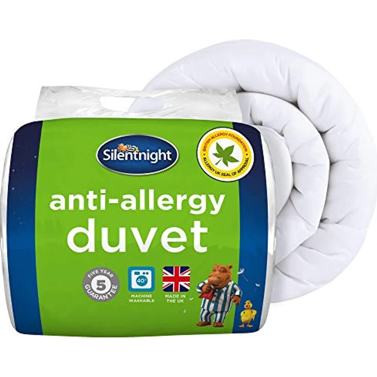 Silentnight - Bettdecke für Allergiker - Winter - Weiß - Doppel - 200x200 cm – Bild 4