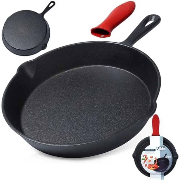 Vilde Gusseisenpfanne 25 cm mit Silikonbeschichtung CAST LINE 199035 – Bild 1