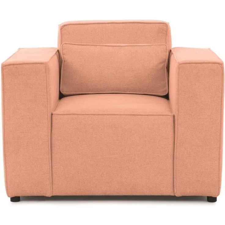 Sessel Designersessel WALDO in Stoff Brooklyn Coral – Bild 2