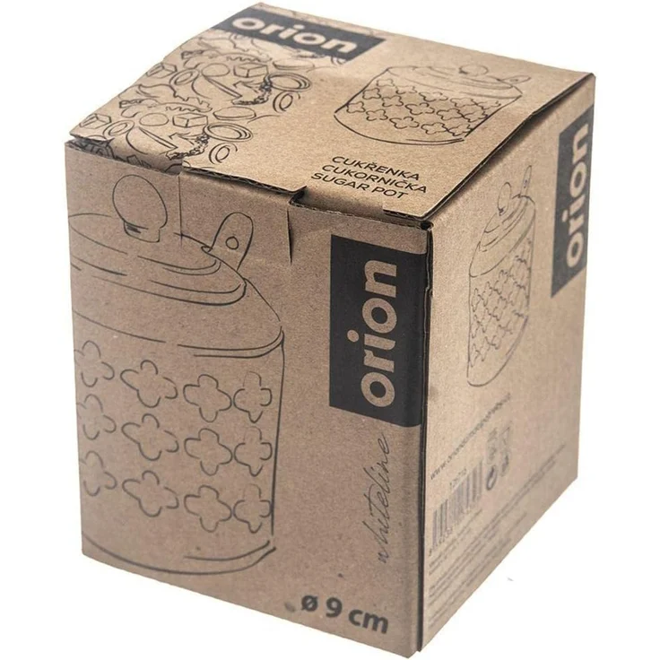 Orion Orion Zuckerdose aus Porzellan, Zuckerdose mit Löffel 47762 – Bild 5