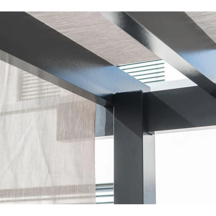 Sojag Yamba 1016 | Metall Pergola mit Sonnensegel – Bild 8
