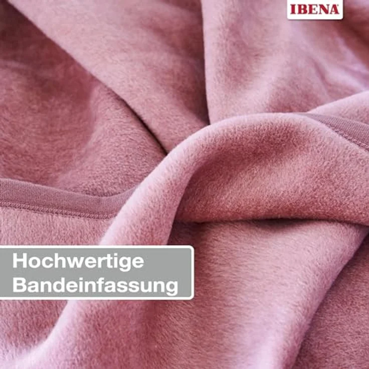 Kniedecke Uni Kniedecke Luxus, IBENA, unifarbenes Design – Bild 5