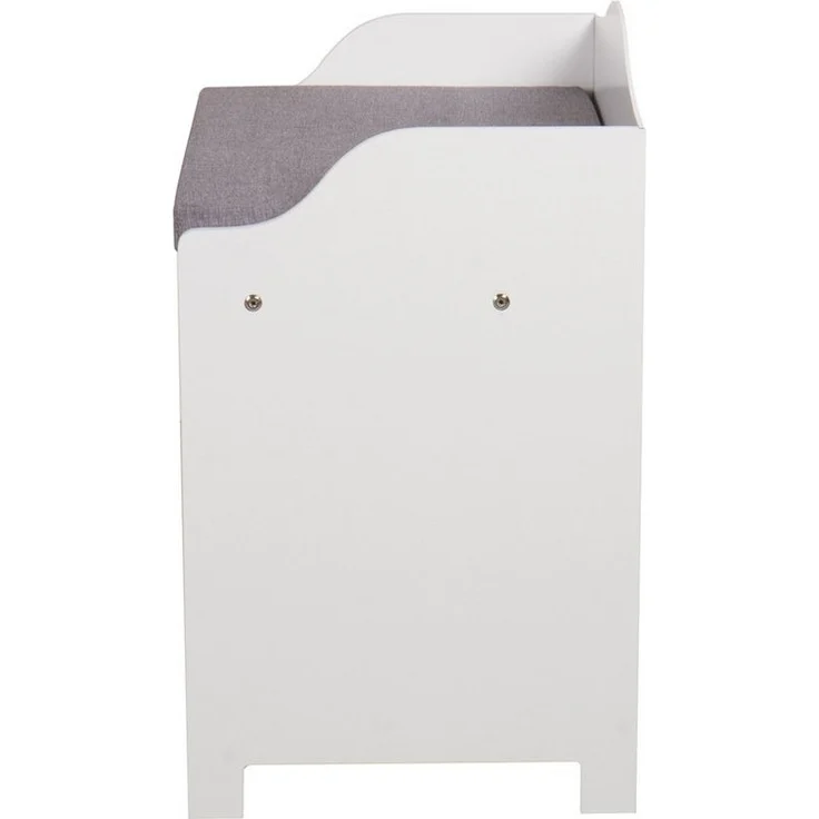 HTI-Line Sitztruhe Sitztruhe Miriam (Stück, 1-St, 1x Sitztruhe, ohne Deko), Mit Cut-Outs und Sitzpolster – Bild 2