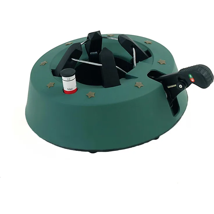 Krinner Weihnachtsbaumständer grün mit Wassertank Christbaumständer Fußhebel