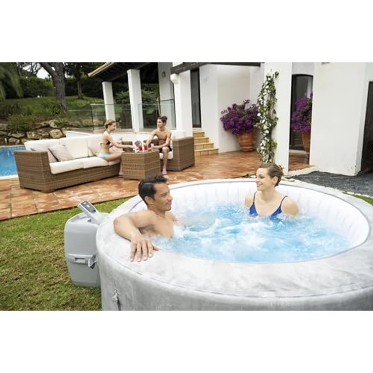 LAY-Z-SPA® Whirlpool Zurich AirJet™ Ø 180 x 66 cm, rund – Bild 10