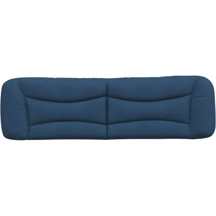 vidaXL Kopfteil-Kissen Blau 180 cm Stoff 374606 – Bild 3