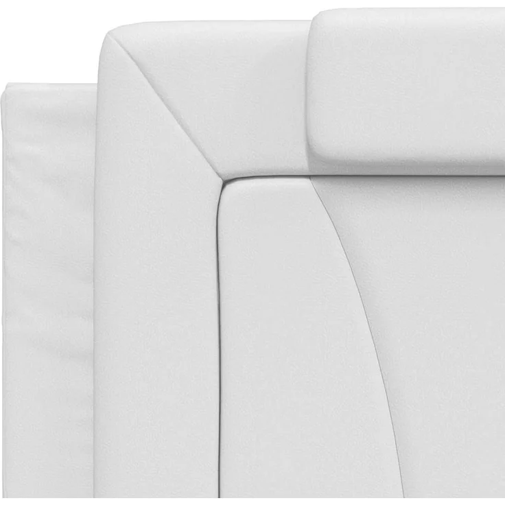 vidaXL Kopfteil-Kissen "Viana" Weiß 200 cm Kunstleder – Bild 6