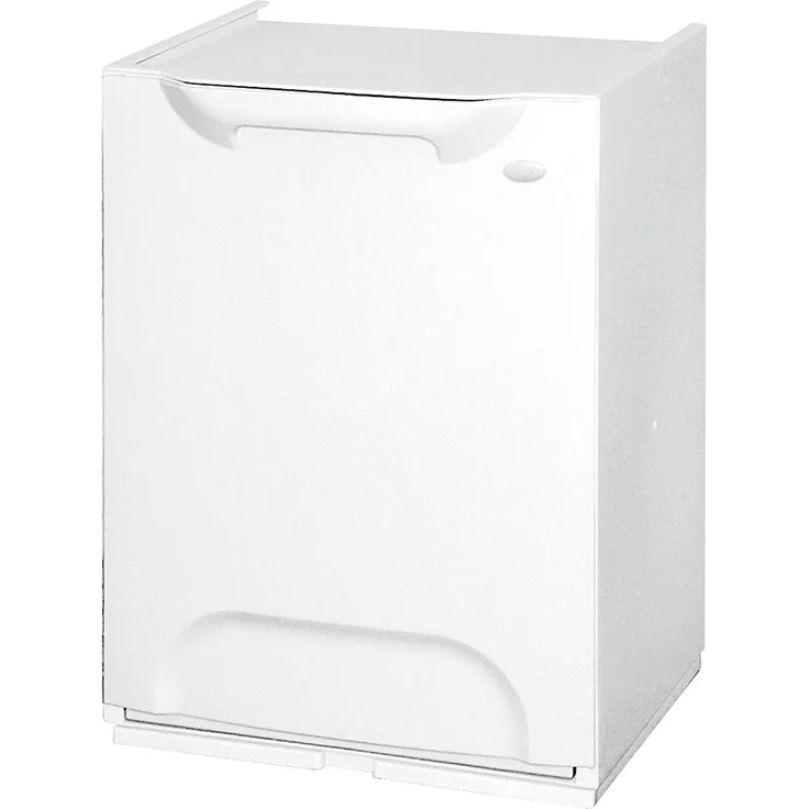 Mülltrenner / Müllsortierer-Element 20 Liter, aus Kunststoff, weiß